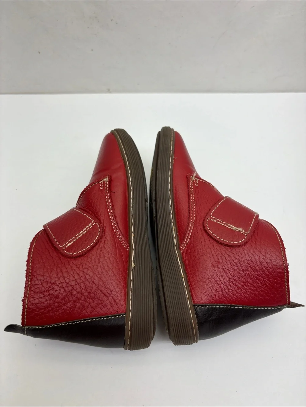 GoFlex Red Girls' Leather Mary Jane Shoes, SZ 28, box 27